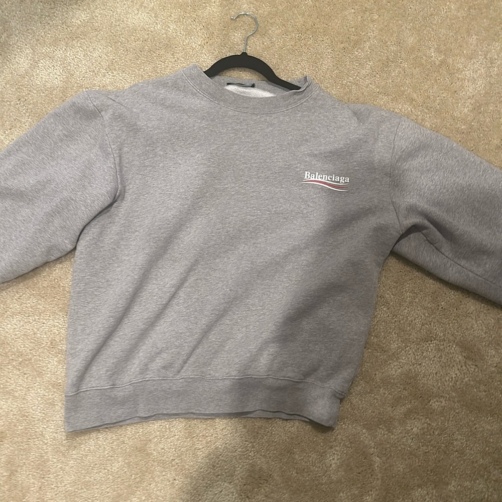 Balenciage crew neck.